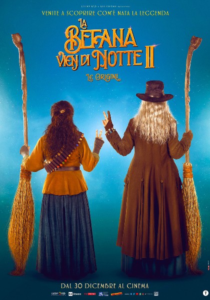 Svelato il teaser poster de La Befana Vien di Notte 2 – Le Origini