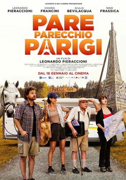 Nelle Sale “Pare Parecchio Parigi” Giorgio Borghetti nel Cast!